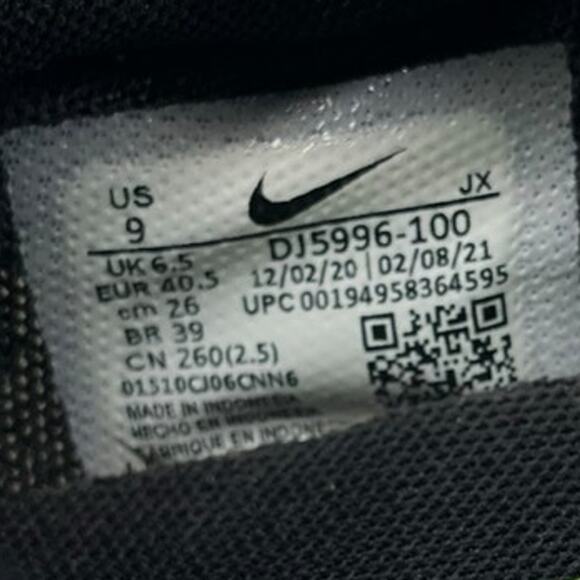 Womens Nike Daybreak DJ5996-100 Leather Sneaker Shoes Size 9 Orange Walking - Picture 6 of 6